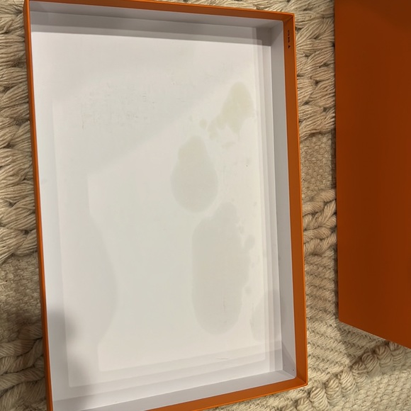 Hermes empty shoe box with ribbon - Picture 4 of 5